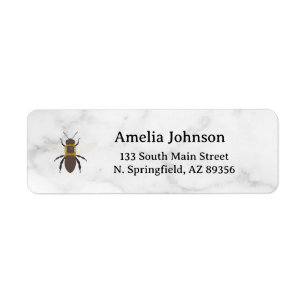 Honey Business Return Address Label