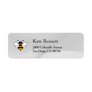 Honey Business Return Address Label