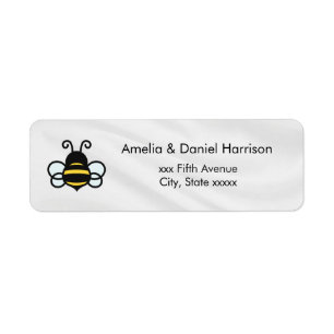 Honey Business Return Address Label