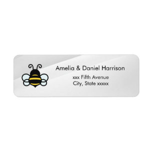 Honey Business Return Address Label