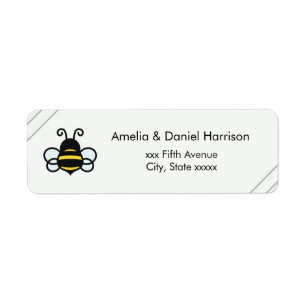 Honey Business Return Address Label