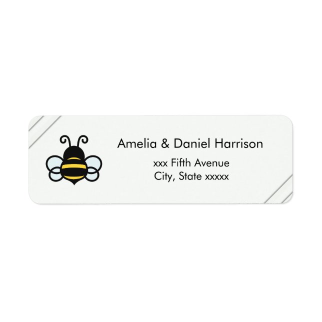 Honey Business Return Address Label (Front)