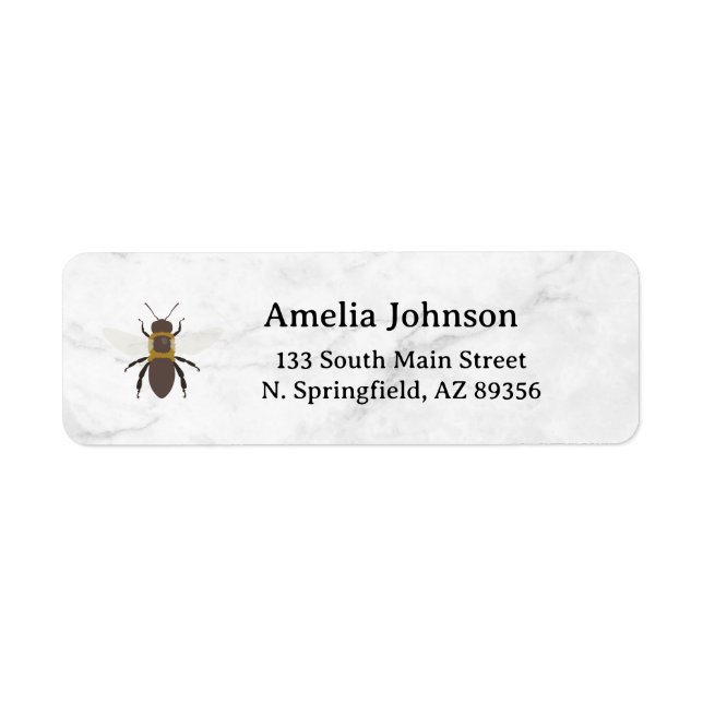 Honey Business  Return Address Label (Front)