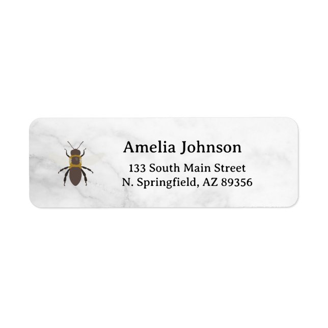 Honey Business  Return Address Label (Front)