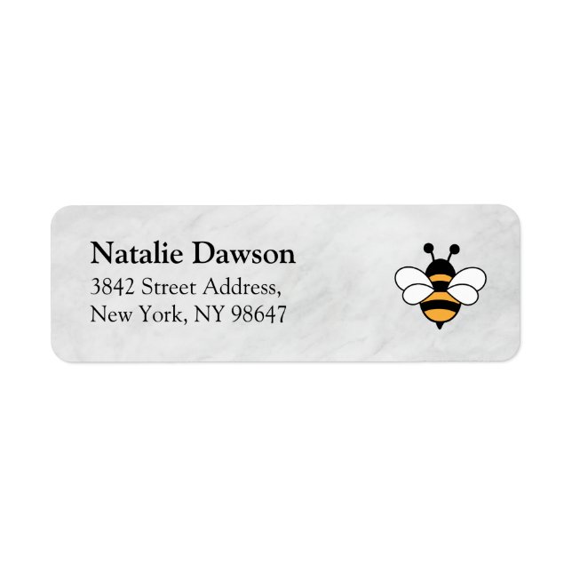 Honey Business Return Address Label (Front)