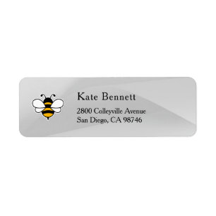 Honey Business Return Address Label