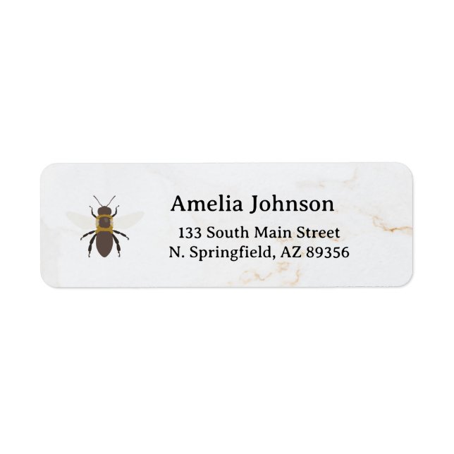 Honey Business  Return Address Label (Front)