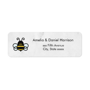 Honey Business Return Address Label