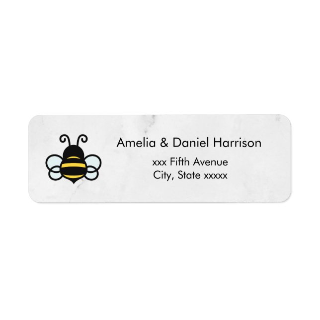 Honey Business Return Address Label (Front)