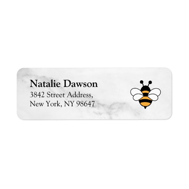 Honey Business Return Address Label (Front)