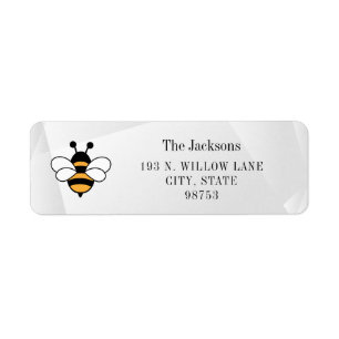 Honey Business Return Address Label