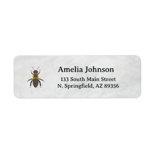 Honey Business Return Address Label
