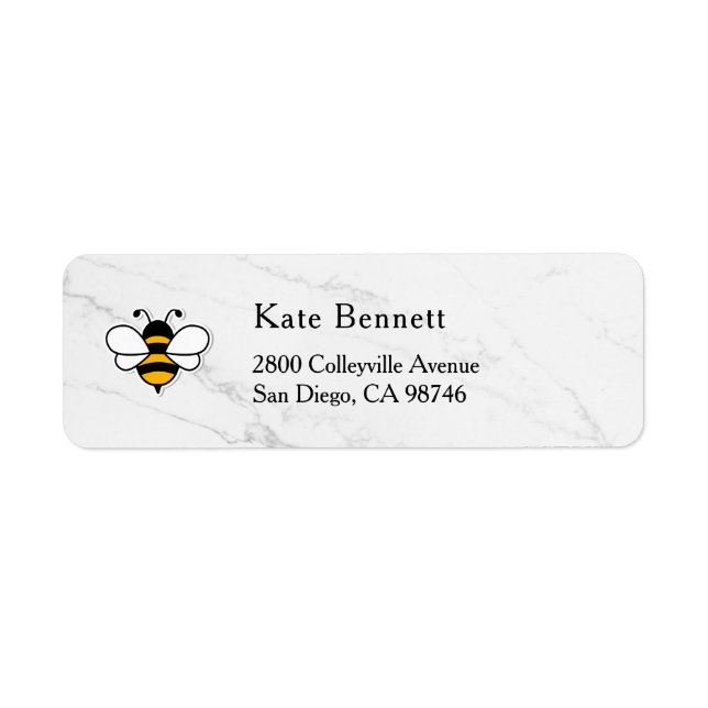 Honey Business  Return Address Label (Front)