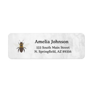 Honey Business Return Address Label