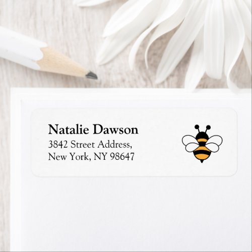 Honey Business Return Address Label