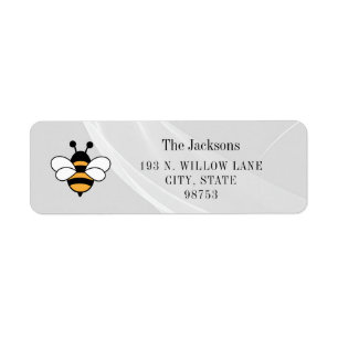 Honey Business Return Address Label