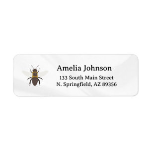 Honey Business Return Address Label