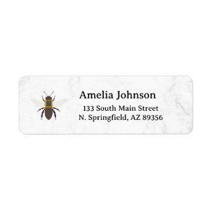 Honey Business Return Address Label