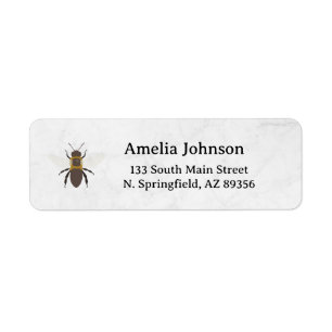 Honey Business Return Address Label