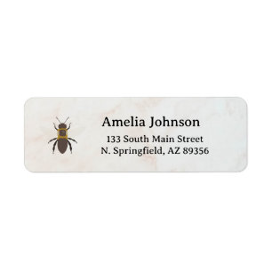 Honey Business Return Address Label