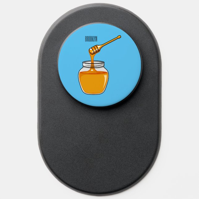 Honey cartoon illustration  PopSocket (Popsocket)
