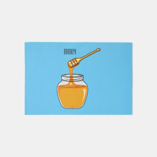 Honey cartoon illustration  rug