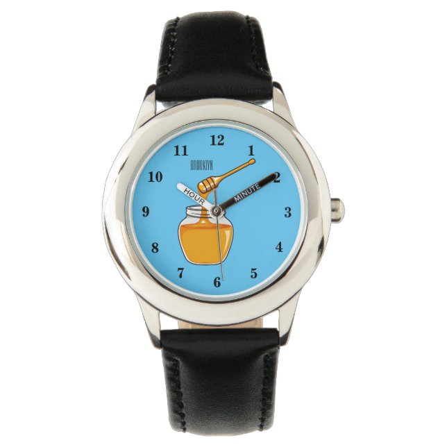 Honey cartoon illustration  watch (Front)