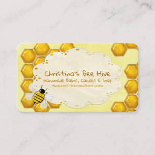 Honey Comb 3D Whimsey Business Card