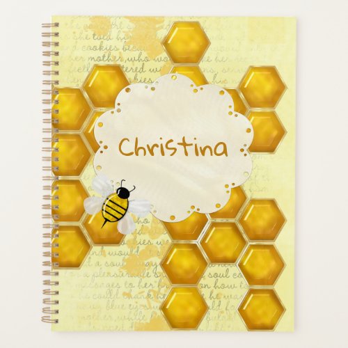 Honey Comb 3D Whimsey  Planner