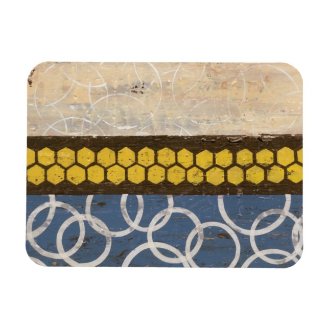 Honey Comb Abstract I Magnet (Horizontal)
