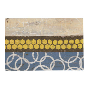 Honey Comb Abstract I Placemat
