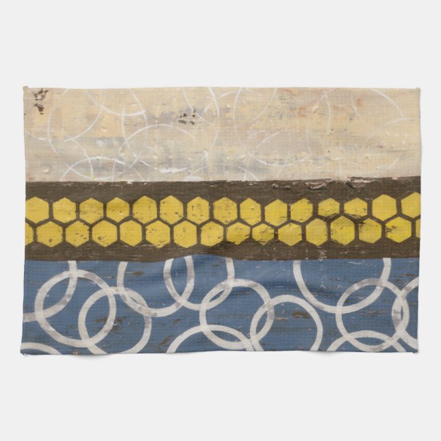 Honey Comb Abstract I Towel (Horizontal)