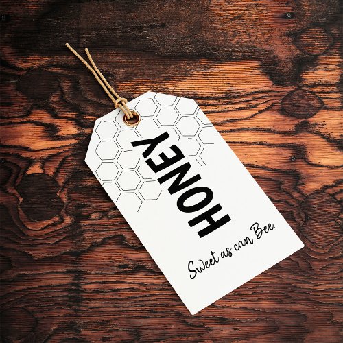 Honey Custom Product Hang Tag Template