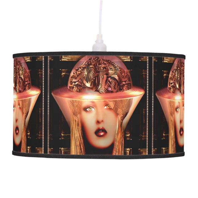 Honey Cyborg Fashion Ceiling Lamp (Front)