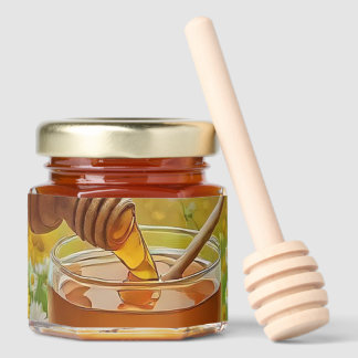 Honey delicious jar favors