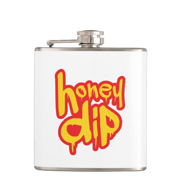 honey dip flask (Front)