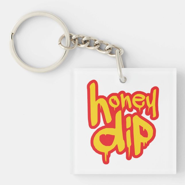 honey dip keychain (Front)
