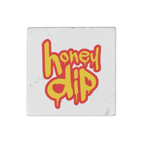 honey dip stone magnet