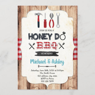 Honey do bbq party invitation