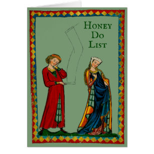 Honey Do List Cards | Zazzle
