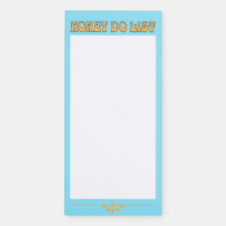 Honey Do List Cute Couples Magnetic Notepad
