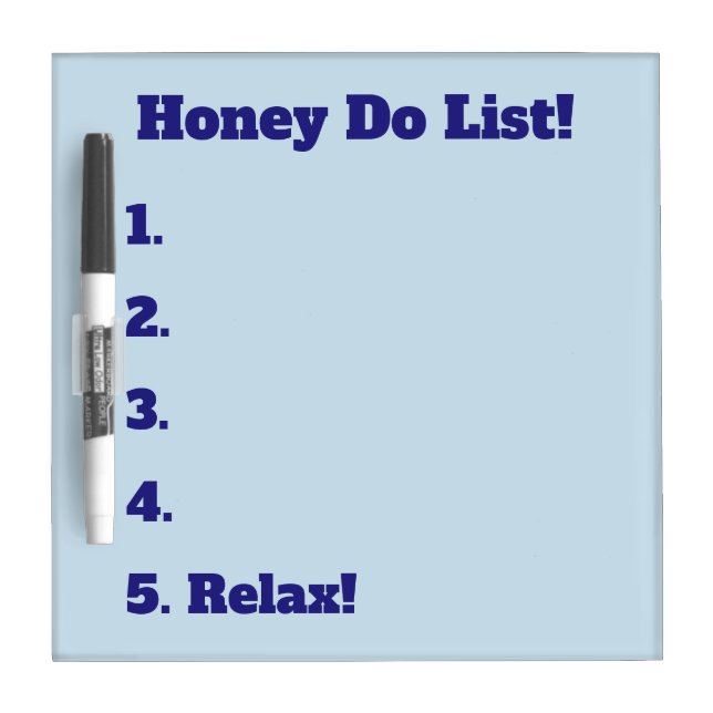 Honey Do List Dry Erase Board (Front)