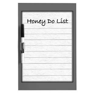 Honey Do List Dry Erase Board w Pen