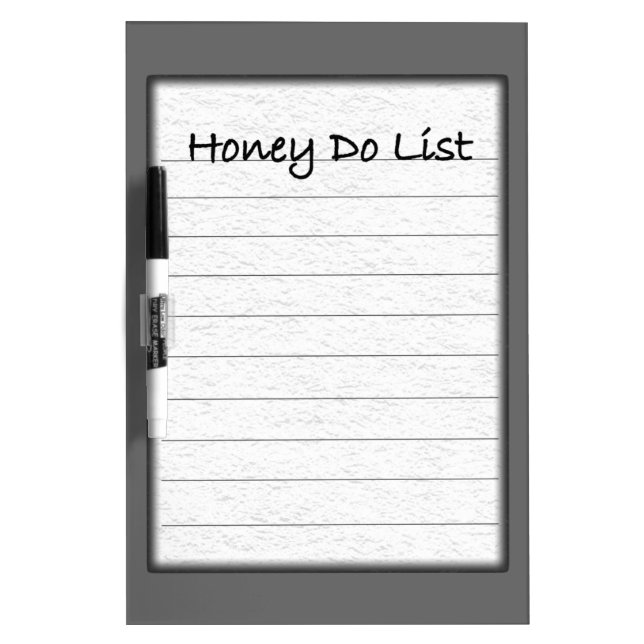 Honey Do List Dry Erase Board w Pen (Front)