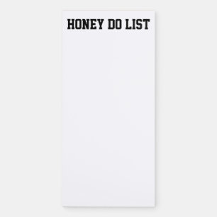honey do list magnetic notepad