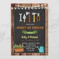Honey do shower invitation