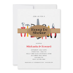 Honey Do Shower Invitation