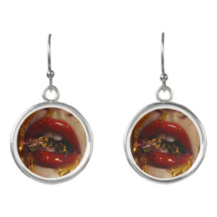 Honey Drip Beauty – Sensual Golden Portraits of Wo Earrings