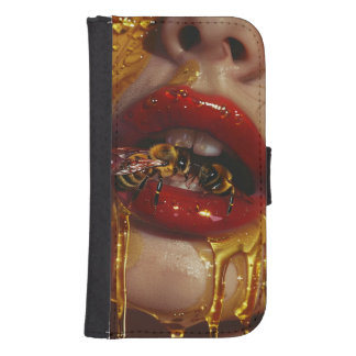 Honey Drip Beauty – Sensual Golden Portraits of Wo Galaxy S4 Wallet Case