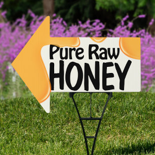 Honey Drips with Arrow Sign